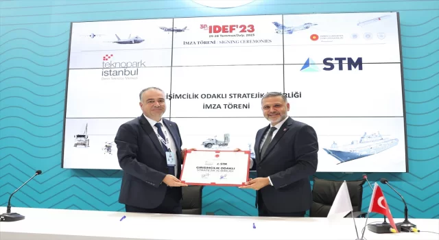 Teknopark İstanbul, IDEF’23’te yeni anlaşmalara imza attı