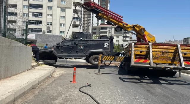 Şanlıurfa’da zırhlı polis aracının devrilmesi sonucu 1 polis şehit oldu