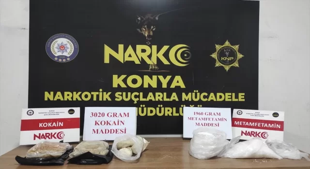 Konya’da uyuşturucu operasyonunda yakalanan 4 sanık tutuklandı