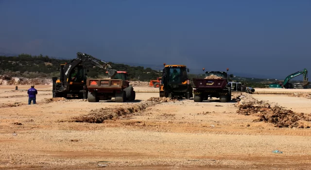 Hatayspor’un Mersin’de kullanacağı 2 sahada çalışmalar sürüyor 