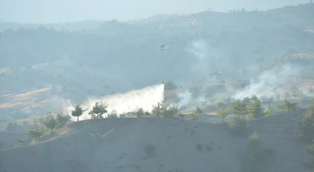 GÜNCELLEME  Kahramanmaraş’ta ormanlık alanda çıkan yangın kontrol altına alındı