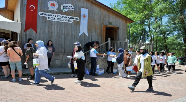 Samsun’da ”Gençlik ve Kültür Kampları”na 2 bin 900 genç katıldı