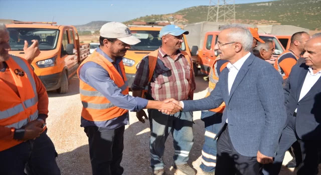 Ulaştırma ve Altyapı Bakanı Uraloğlu, Kahramanmaraş’ı ziyaret etti