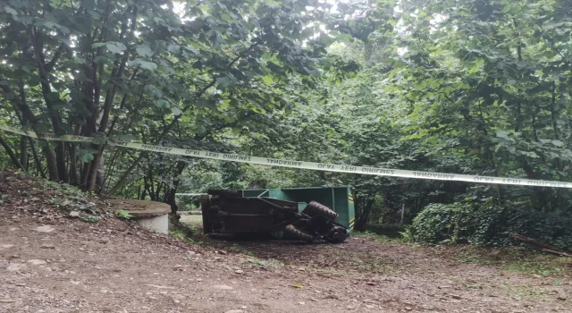 Kastamonu’da devrilen tarım aracının sürücüsü öldü