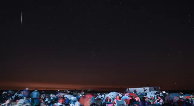 Karacabey Longozu’nda ”Perseid meteor yağmuru” izlendi