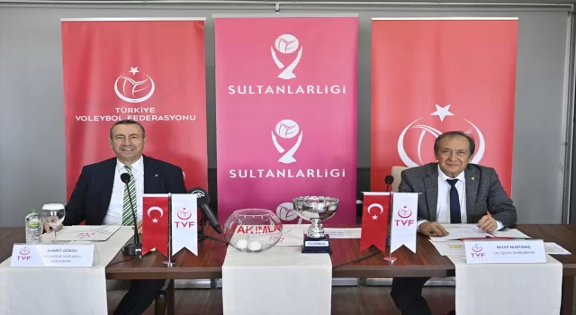 Voleybolda 20232024 sezonun fikstür çekimi yapıldı 