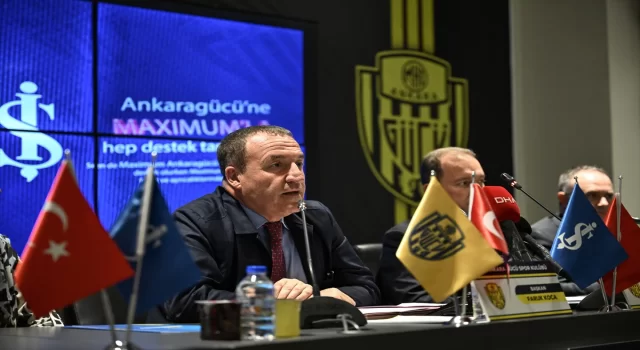 ”Maximum Ankaragücü Kredi Kartı” sarılacivertli taraftarların kullanımına sunuldu