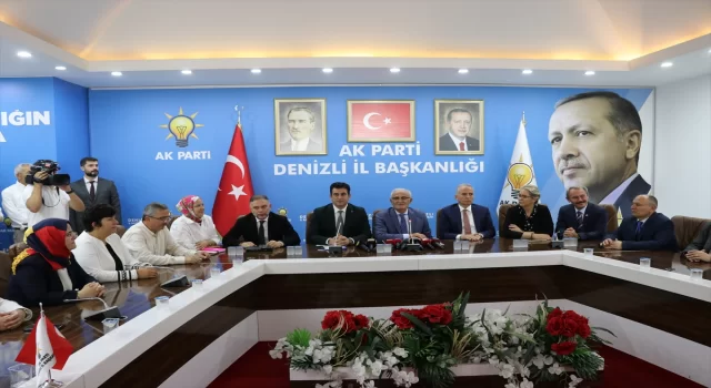 AK Parti Genel Başkan Yardımcısı Yılmaz, Denizli’de partililerle buluştu: