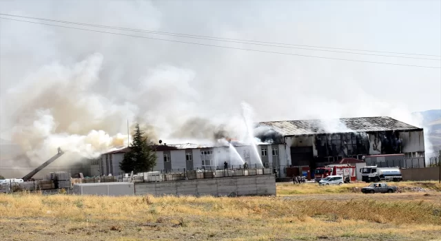 GÜNCELLEME  Kırıkkale’de bir fabrikada çıkan yangın söndürüldü