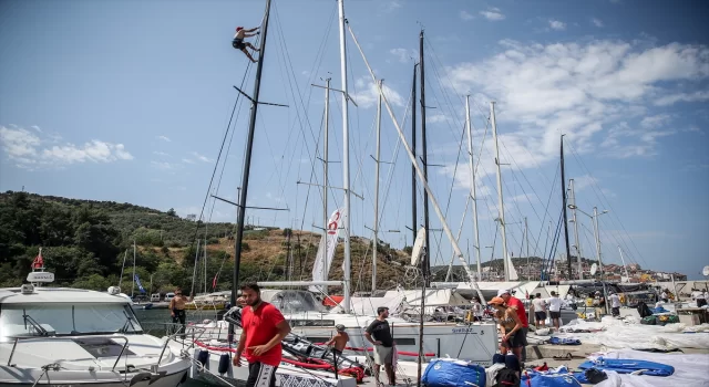 11. TAYKEker Olympos Regatta Yelken Yarışı’nın Tirilye etabı tamamlandı