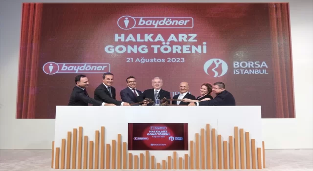 Borsa İstanbul’da gong Baydöner için çaldı