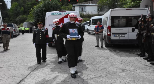 Şehit Piyade Uzman Çavuş Ali Demir, Ordu’da son yolculuğuna uğurlandı