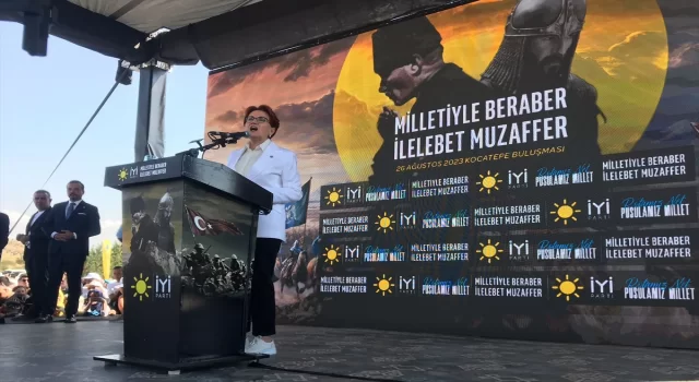 İYİ Parti Genel Başkanı Meral Akşener, Afyonkarahisar’da konuştu: