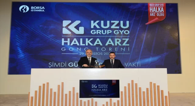 Borsa İstanbul’da gong Kuzugrup Gayrimenkul Yatırım Ortaklığı için çaldı