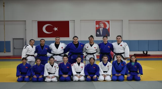 Genç Kadın Judo Milli Takımı, Avrupa Şampiyonası hazırlıklarını Trabzon’da sürdürüyor