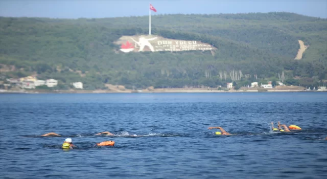 36. Çanakkale Boğazı Wilusa Rotary Yüzme Yarışı yapıldı