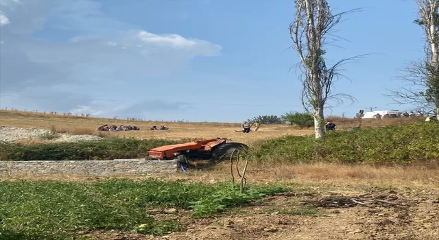 Bursa’da tarlaya giderken traktörle kaza yapan sürücü öldü, eşi yaralandı