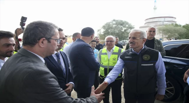 Bakan Uraloğlu, Manisa’da, Ankaraİzmir Hızlı Tren Projesi’ne ilişkin konuştu: