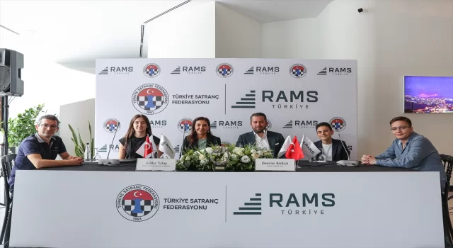 Türkiye Satranç Federasyonu ile RAMS Türkiye sponsorluk anlaşması imzaladı