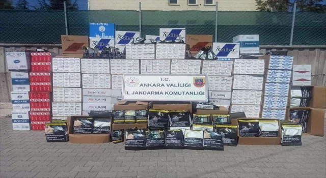 Ankara’da 1 milyon 917 bin makaron ele geçirildi