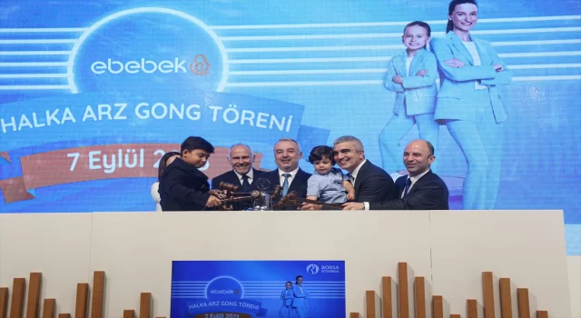 Borsa İstanbul’da gong 3,9 milyon talep gelen ebebek için çaldı