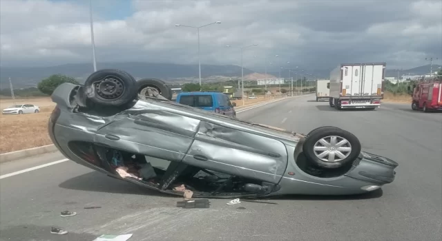 Amasya’da araba ile hafif ticari aracın çarpıştığı kazada 1 çocuk öldü, 8 kişi yaralandı