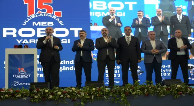 15. Uluslararası MEB Robot Yarışması sona erdi