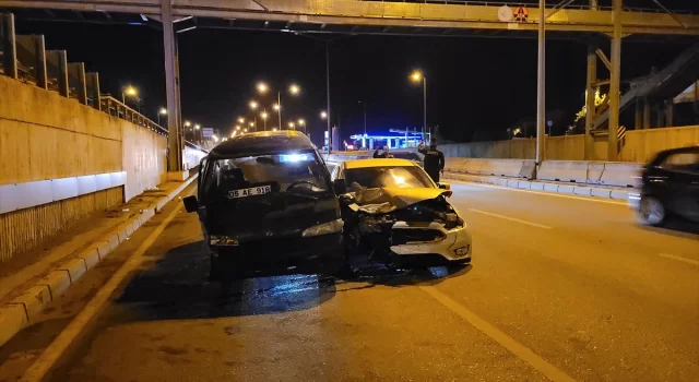 Samsun’da zincirleme trafik kazasında 7 kişi yaralandı