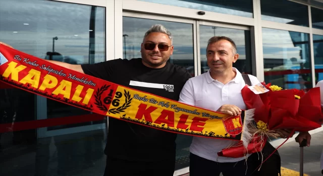 Kayserispor’un prensipte anlaştığı teknik direktör Recep Uçar, kente geldi: