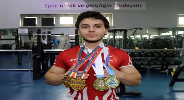 Avrupa ve dünya bilek güreşi şampiyonu para milli sporcu yeni başarılar peşinde