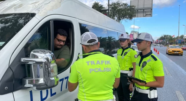 İstanbul’da okul servislerine yönelik denetim yapıldı