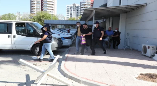 Mersin’de terör operasyonunda yakalanan 4 zanlıdan 3’ü tutuklandı