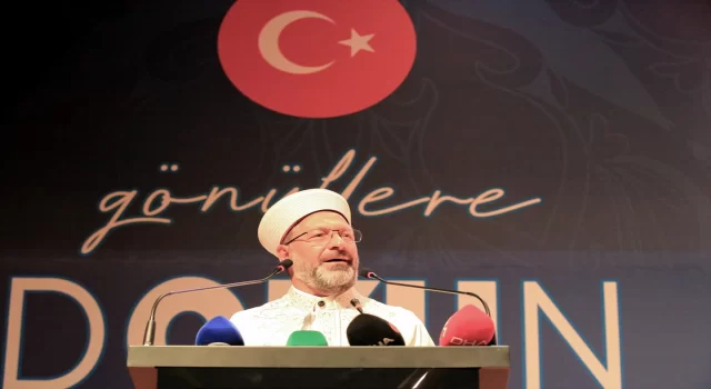 Diyanet İşleri Başkanı Erbaş, 20232024 Eğitim Öğretim Yılı Kur’an Kursları Açılışı’nda konuştu: