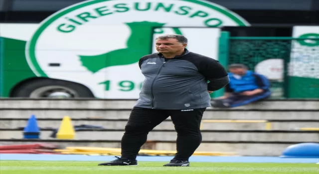 Giresunspor’da Ankara Keçiörengücü maçının hazırlıkları sürüyor