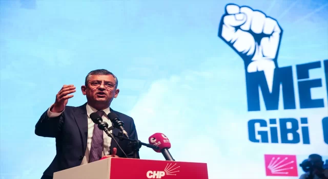 CHP Grup Başkanı Özel, partisinin Mersin İl Kongresi’nde konuştu: