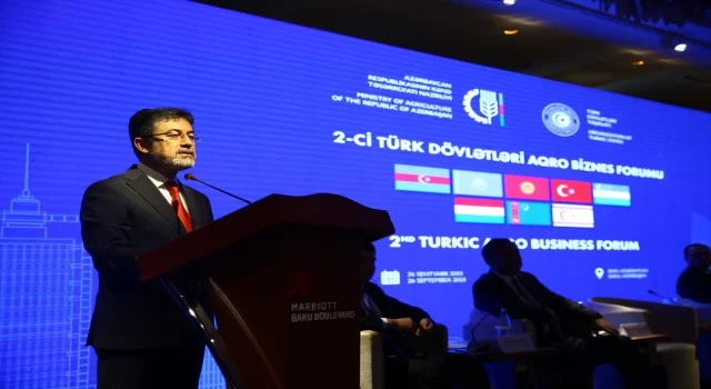 Bakan Yumaklı: ”TDT ülkelerinin tarımsal ihracatını artırmak başlıca görevimiz olmalıdır”