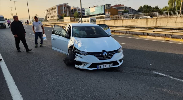 Düzce’de otomobilin çarptığı motosikletli öldü