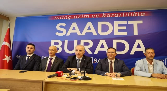 Saadet Partisi Genel Başkan Yardımcısı Kaya, Edirne’de konuştu: 