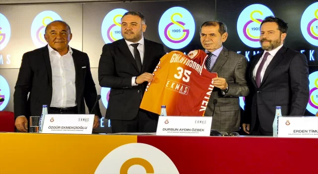 Galatasaray Erkek Basketbol Takımı’nın isim ve forma sponsoru EKMAS oldu