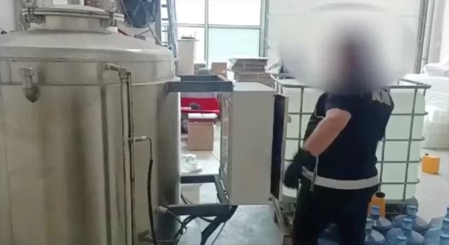 Tekirdağ’da 12 bin 200 litre etil alkol ele geçirildi