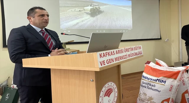 Ardahan’da 431 üreticiye 215 ton ”tritikale” ve ”kavılca” tohumu dağıtıldı