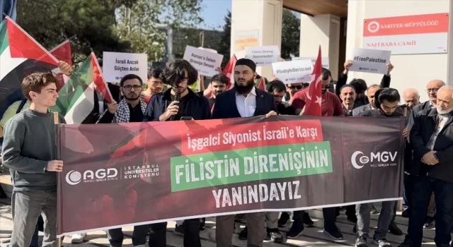 AGD’li Boğaziçi Üniversitesi öğrencilerinden Filistin’e destek