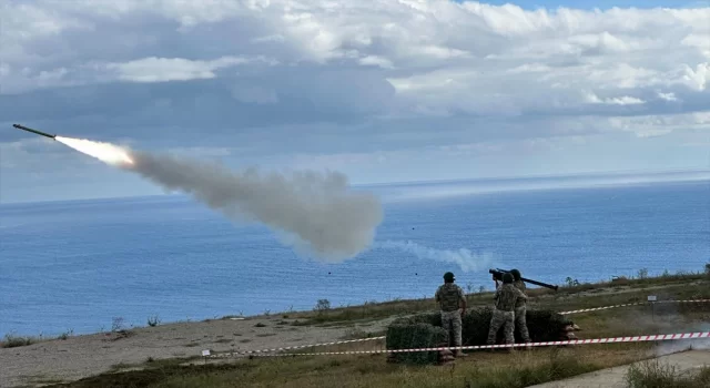 MSB, Sinop Test Merkezi’ndeki Stinger eğitim atışlarının görsellerini paylaştı 