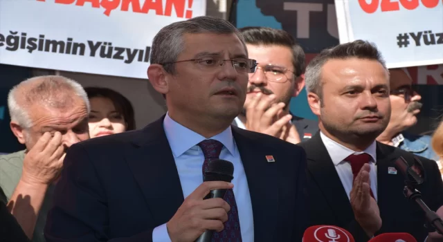 CHP Genel Başkan adayı Özgür Özel, Afyonkarahisar’da konuştu: