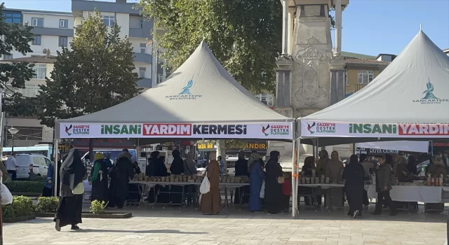 Sancaktepe’de kadınlar Gazze’ye destek için kermes düzenledi