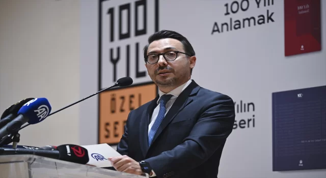 AA Genel Müdürü Karagöz ”100 Yıl Özel Serisi” kitaplarının tanıtımında konuştu: