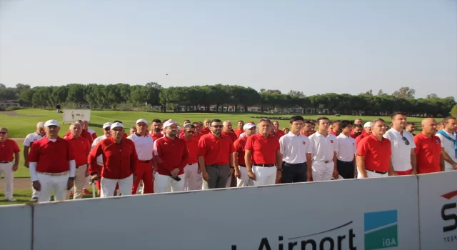 Golfte TGF 100. Yıl Cumhuriyet Kupası Antalya’da başladı