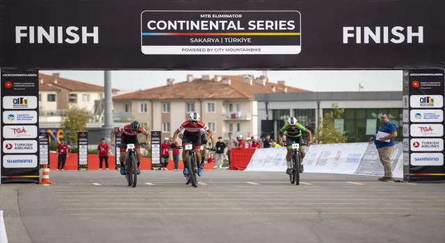 Sakarya’da UCI MTB Eliminator Continental Series yarışları yapıldı