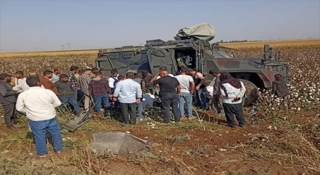 Şanlıurfa’da askeri aracın devrilmesi sonucu 3 asker yaralandı