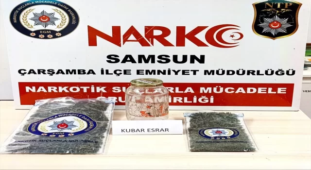 Samsun’da düzenlenen uyuşturucu operasyonunda 1 kişi tutuklandı